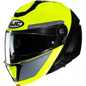 Modular Motorcycle Мотошлем P/J Hjc i91 BINA MC3H Black Yellow