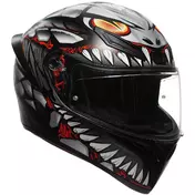 Agv K1 S LYZARD Full Face Motorcycle Мотошлем Matt Black Grey Red
