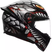 Agv K1 S LYZARD Full Face Motorcycle Мотошлем Matt Black Grey Red