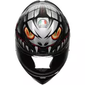 Agv K1 S LYZARD Full Face Motorcycle Мотошлем Matt Black Grey Red