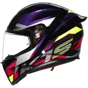 Agv K1 S FASTLAP Full Face Motorcycle Мотошлем Black Purple Pink