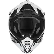 Acerbis X-TRACK 2206 Black White Cross Motorcycle Мотошлем