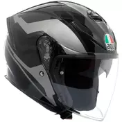 AGV K5 Jet EVO Tune E2206 open face helmet Серо-черный