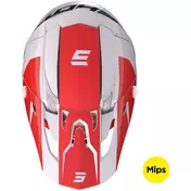 Moto Cross Enduro Мотошлем Shot CORE COMP Pearl Red