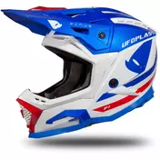 Moto Cross Enduro Мотошлем Ufo ECHUS Blue White Red
