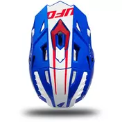 Moto Cross Enduro Мотошлем Ufo ECHUS Blue White Red