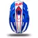 Moto Cross Enduro Мотошлем Ufo ECHUS Blue White Red