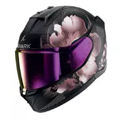 Shark D-skwal 3 Mayfer Mat Мотошлем Purple Gold Золотистый