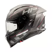 PREMIER HELMETS 23 Hyper HP92 BM 22.06 Full Face Helmet Серо-черный