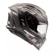 PREMIER HELMETS 23 Hyper HP92 BM 22.06 Full Face Helmet Серо-черный