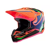Alpinestars S-m3 Youth Deegan Мотошлем Orange Pink Розовый