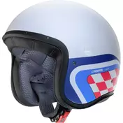 Caberg FREERIDE X DAYTONA Jet Motorcycle Мотошлем Matt Light White Blue Red