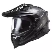 LS2 MX701 Explorer Carbon ECE 22.06 full face helmet Gloss Carbon