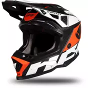 Moto Cross Enduro Мотошлем Ufo ECHUS Black Orange White Matt