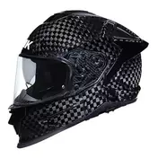 SMK Titan Carbon Solid GLCA200 Full Face Motorcycle Мотошлем