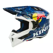 Kini Red Bull Exc 1.0 Мотошлем Blue White Синий