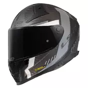 LS2 FF811 Vector II Carbon Grid Full Face Helmet Matt Black / Grey