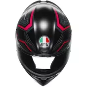 Agv K1 S FASTLAP Full Face Motorcycle Мотошлем Black Grey Red