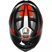 Agv K1 S FASTLAP Full Face Motorcycle Мотошлем Black Grey Red