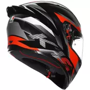Agv K1 S FASTLAP Full Face Motorcycle Мотошлем Black Grey Red