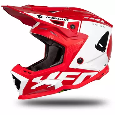 Moto Cross Enduro Мотошлем Ufo ECHUS Red White