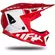Moto Cross Enduro Мотошлем Ufo ECHUS Red White