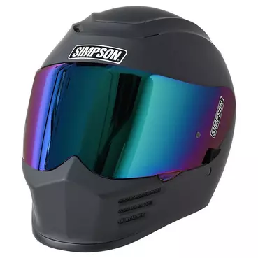 Simpson Speed Мотошлем Black Matt Черный