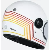 Custom Full Face Motorcycle Мотошлем Origine VEGA Sunrise Red White