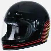 Custom Full Face Motorcycle Мотошлем Origine VEGA Sunrise Red White