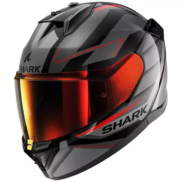Shark D-skwal 3 Sizler Мотошлем Anthracite Red Красный