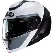 Modular Motorcycle Мотошлем P/J Hjc i91 BINA MC5SF White Black Gray Matt