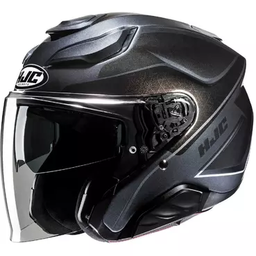 Hjc F31 LUDI MC5 Jet Motorcycle Мотошлем Gray Black