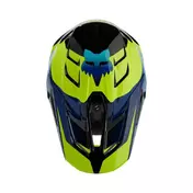 FOX RACING MX V3 Streak off-road helmet Черно-желтый