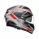 Agv K3 E2206 Space Мотошлем White Matt Red Fluo Серый