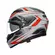Agv K3 E2206 Space Мотошлем White Matt Red Fluo Серый
