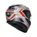 Agv K3 E2206 Space Мотошлем White Matt Red Fluo Серый
