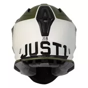 Moto Cross Enduro Мотошлем In Fiber Just1 J18 PULSAR Army green