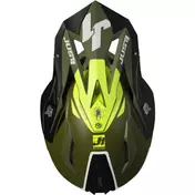 Moto Cross Enduro Мотошлем In Fiber Just1 J18 PULSAR Army green