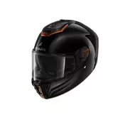 SHARK Spartan RS Blank full face helmet Black / Cupper / Black