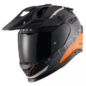 NEXX Y.Travl Quest full face helmet Matt Orange