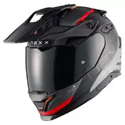 NEXX Y.Travl Quest full face helmet Black / Matt Red