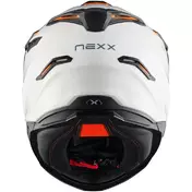 Adventure Nexx V.Traveler Mono White Motorcycle Мотошлем