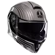 AGV Streetmodular Iseo E2206 MPLK modular helmet Серо-черный
