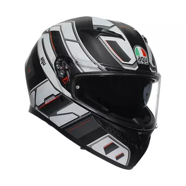 Agv K3 E2206 Rivia Мотошлем Black White Matt Белый