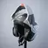 Motorcycle Мотошлем Flip-Up BHR 807 REVERSE COOL White