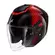 SHARK RS Jet Stride open face helmet Black / Red / Anthracite