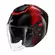 SHARK RS Jet Stride open face helmet Black / Red / Anthracite