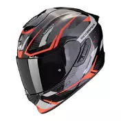 SCORPION EXO-1400 EVO II Air Accord Full Face Helmet Красно-серый