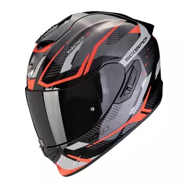 SCORPION EXO-1400 EVO II Air Accord Full Face Helmet Красно-серый
