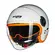 Nolan N21 визор 06 Ocio Мотошлем White Белый